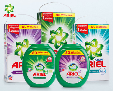 ARIEL Voll-/Colorwaschmittel Pulver/Pods