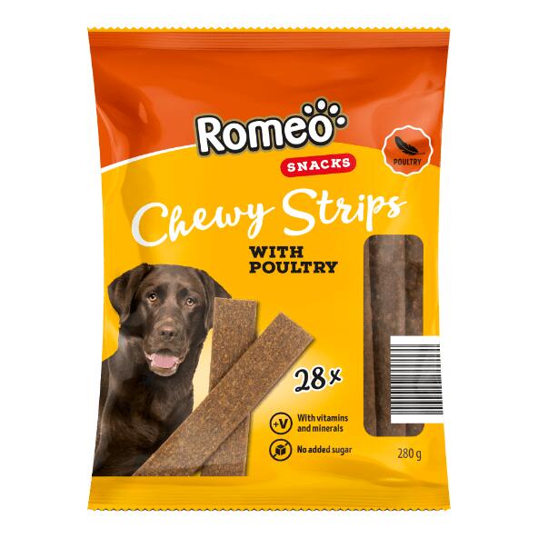ROMEO(R) 				Kauwrepen voor honden, 28 st.
