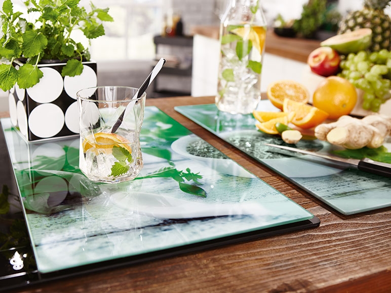 ERNESTO Glass Chopping Board