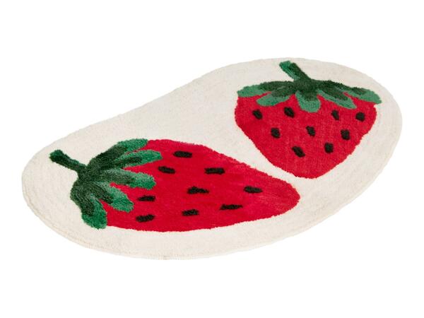 Livarno Home Bath Mat - Strawberry