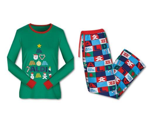 ALDI Men's or Ladies Holiday Pajama