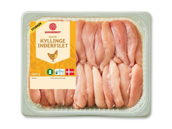 Kyllingebrystfilet eller -inderfilet