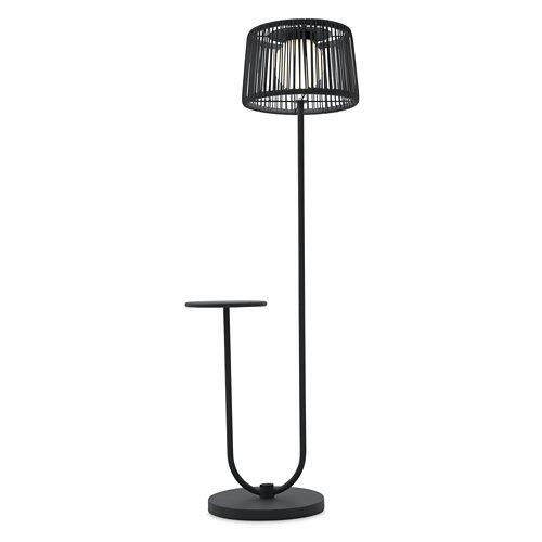 LECO LECO Stehlampe mit Ablagetisch, Anthrazit