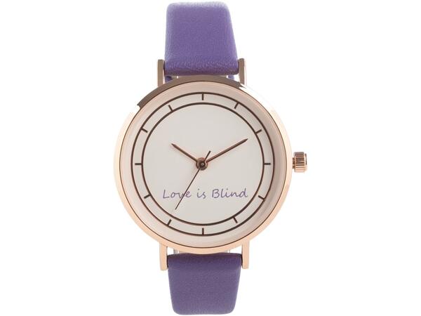 Ladies' watch "Love is blind"
