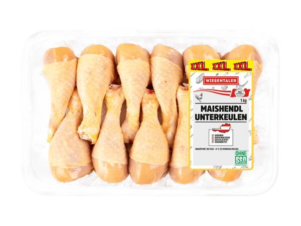 Frische Maishendl Unterkeulen