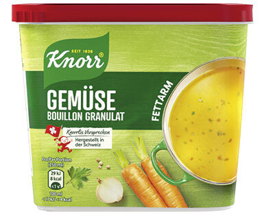 KNORR(R) 
 BOUILLON DE LÉGUMES