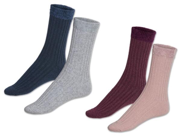 Damen Kuschelsocken, 2 Paar