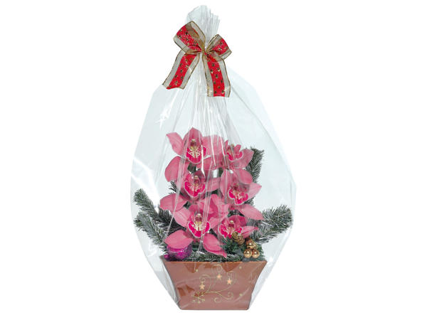 Weihnachtsgesteck 6 Blüten