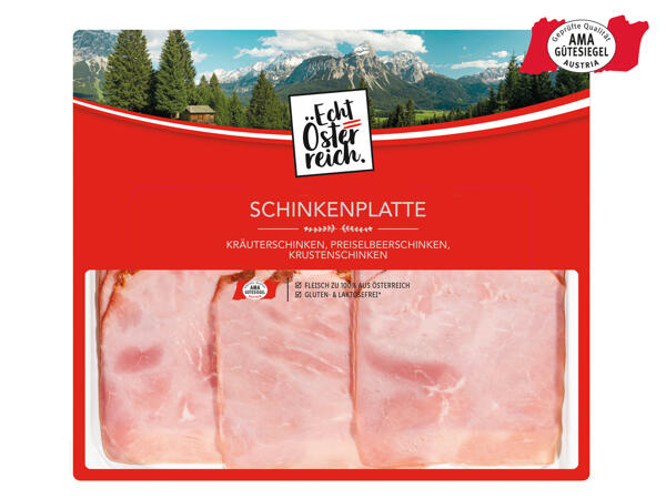 Schinkenplatte