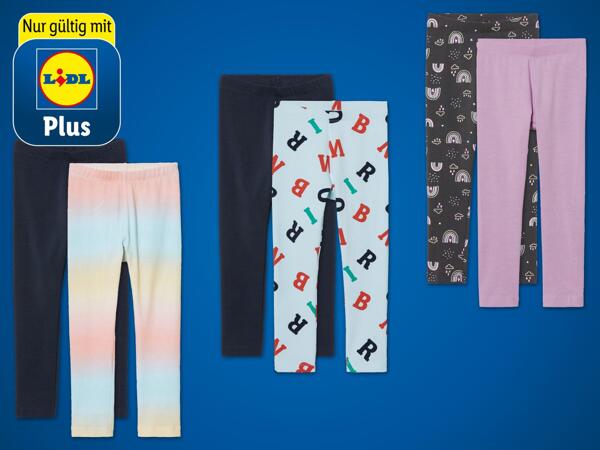 Kleinkinder Leggings, 2 Stück