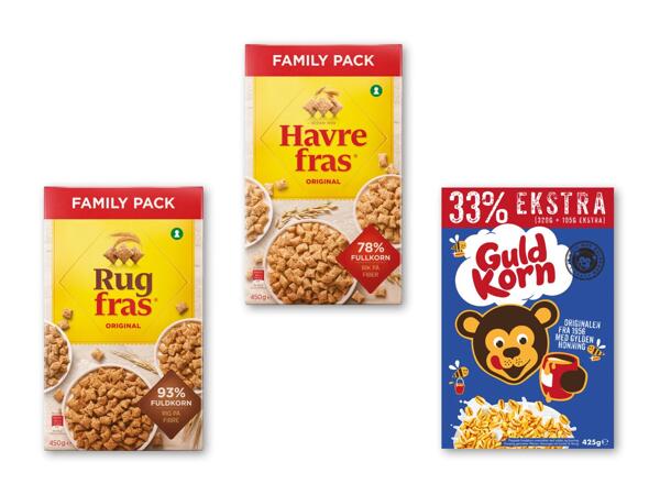 QUARKER OATS Havrefras, rugfras eller guldkorn