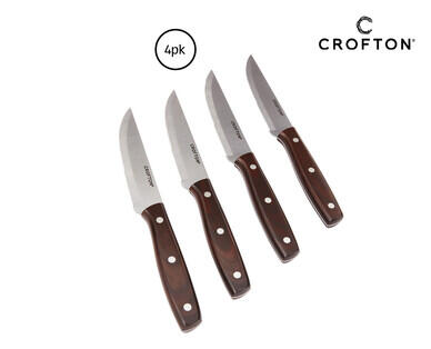 Classic Stainless Steel Steak Knives 4pk