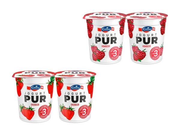 Yogourt Emmi pur, pack de 2