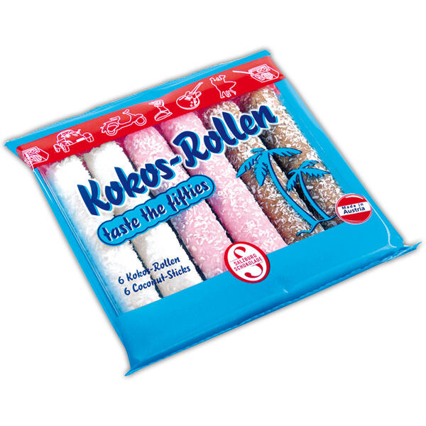 Kokos-Rollen