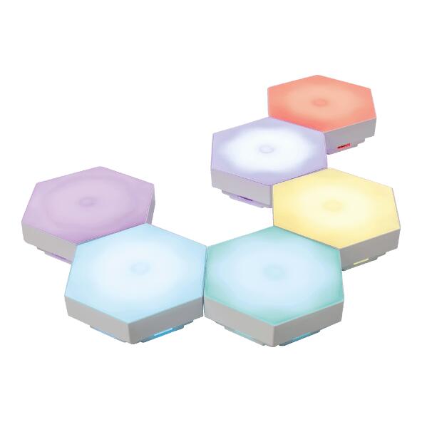 CONNECT BY DRESZ(R) 				Zeshoekige ledpanelen, 6 st.