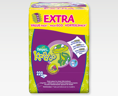 Lingettes humides hygiéniques pour enfants PAMPERS