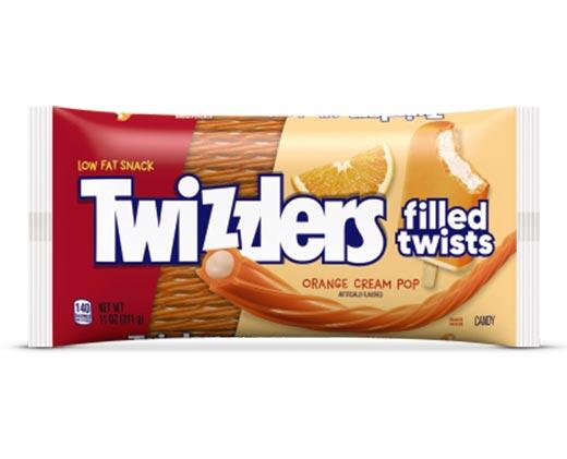 Twizzlers 
 Orange Creme Pop