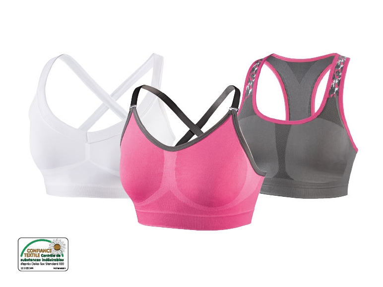 Brassière de sport seamless