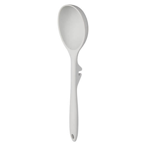 Clip-On Silicone Utensil - Ladle, Gray