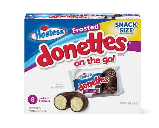Hostess 
 Donettes Snack Pack Powdered or Chocolate