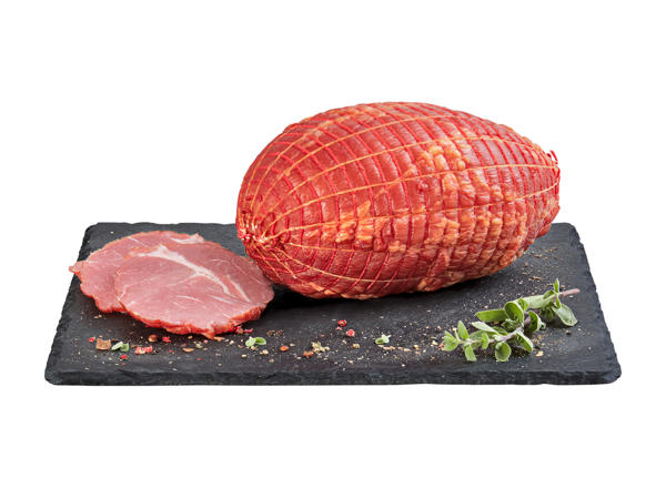 Noce di prosciutto delizioso