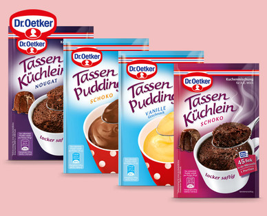 DR. OETKER Tassenküchlein/Tassenpudding