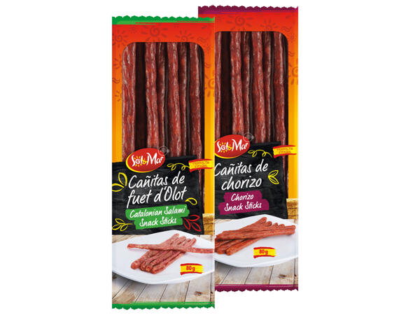 Chorizo or Fuet d'Olot Snack