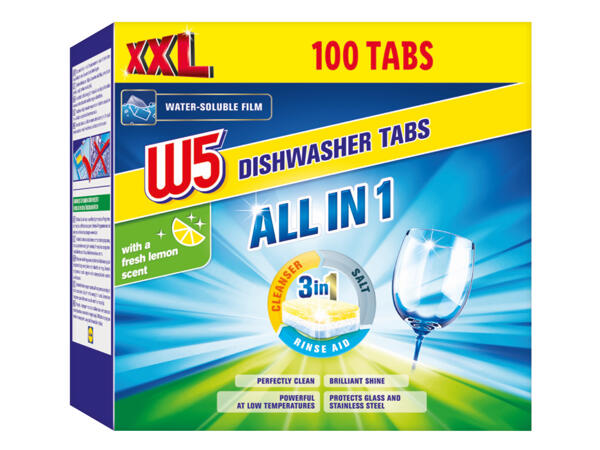 All in One Geschirrspüler Tabs