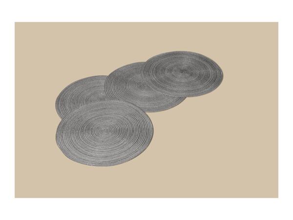 Grey Placemats - Set of 4