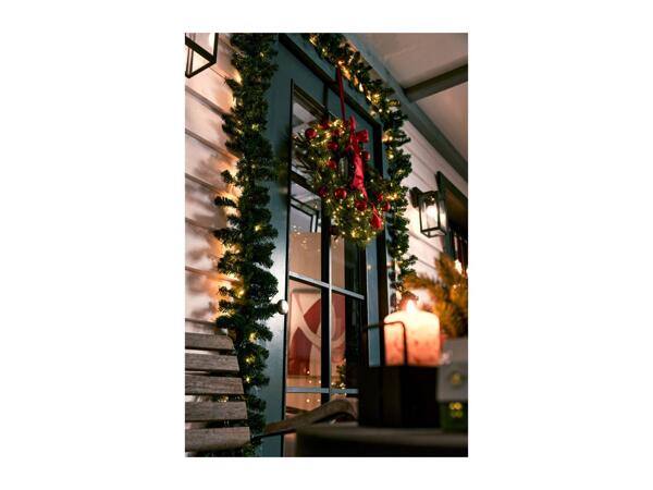 Livarno Home Warm White LED Christmas Garland