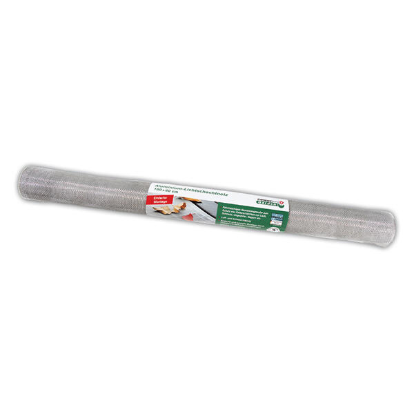 Aluminium-Lichtschachtnetz