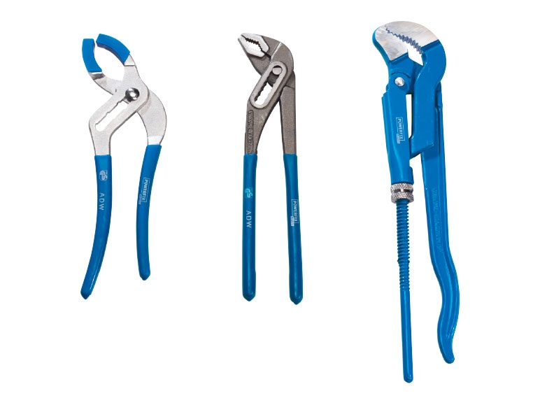 POWERFIX Pipe Wrench Set