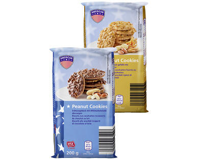 AMERICAN
PEANUT COOKIES