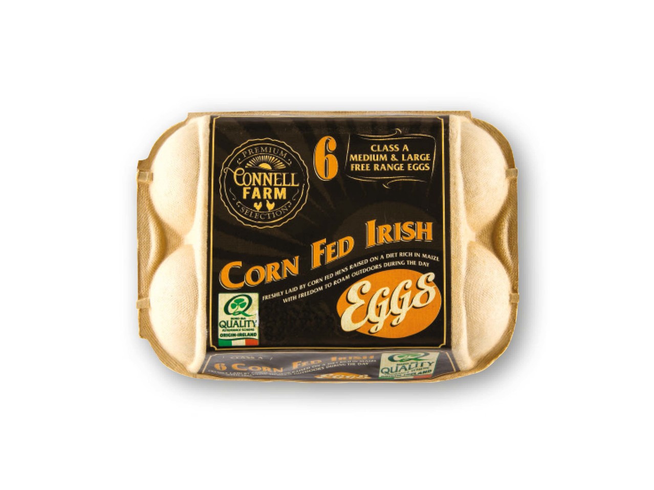 Connell Farm 6 CORN FED IRISH EGGS