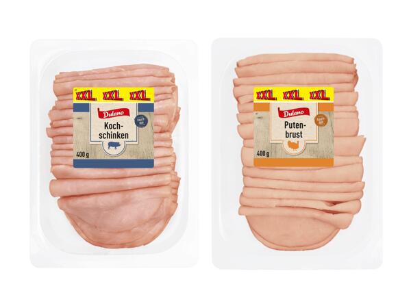 Kochschinken oder Putenbrust