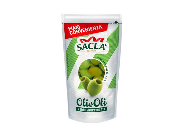 Pitted Green Olives Maxipack
