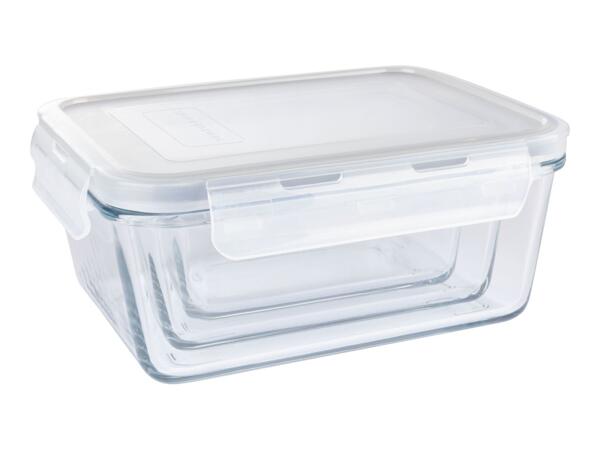 Ernesto Glass Food Storage Containers - 3 Piece Set