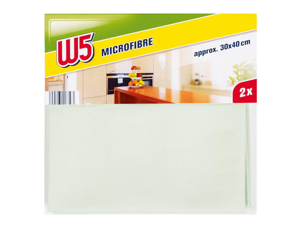 Lavettes microfibres
