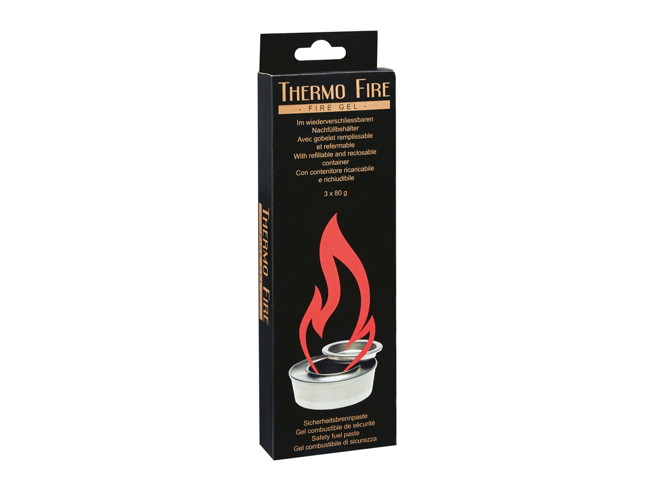 Gel combustibile di sicurezza "ThermoFire"
