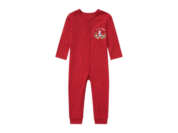 Lupilu Baby Sleepsuit - 3 pack
