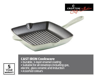 Cast Iron Griddle Pan 26cm