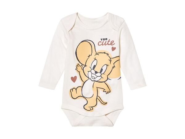 WARNER WORLD(R) Langærmet babybody