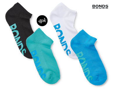 Bonds Kids Sports Socks 4pk