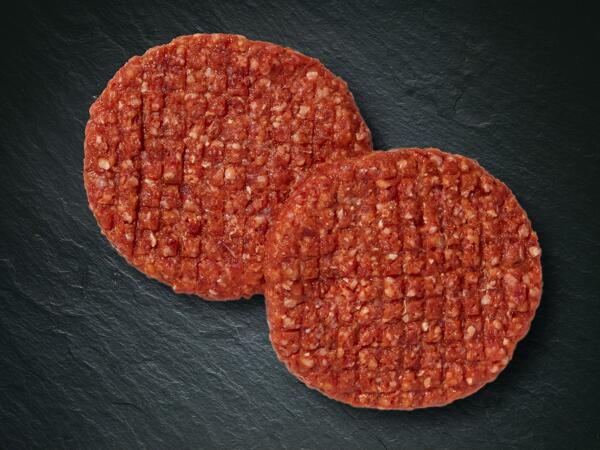 Hamburger di manzo al pomodoro