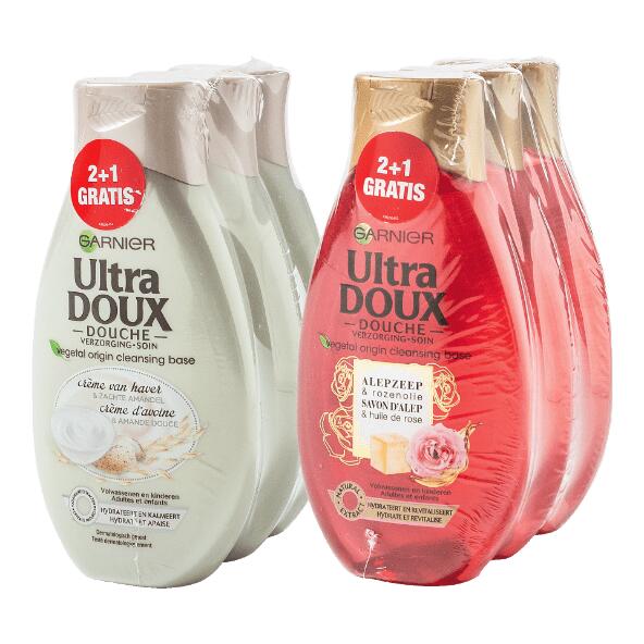 GARNIER(R) 				Douchegel Ultra Doux, 3 st.