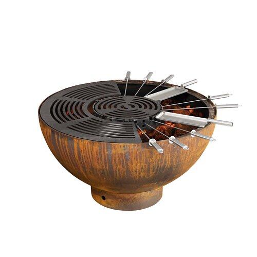 MR GRILL Feuerschale mit Grillring 80cm Zubehör