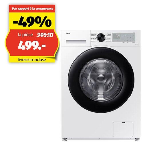 SAMSUNG Lave-linge WW5000, 9 kg (WW90CGC04AAHWS)