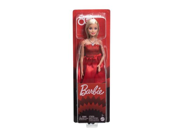 Barbie Doll In A Red Dress