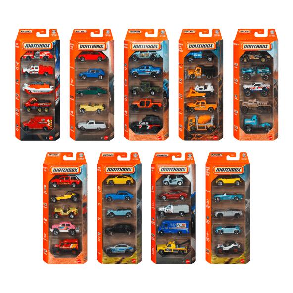 MATCHBOX(R) 				Autoset, 5 St.