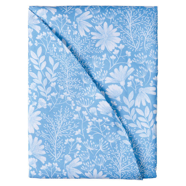 KIRKTON HOUSE Blue Floral Round Indoor Outdoor Tablecloth - 70"